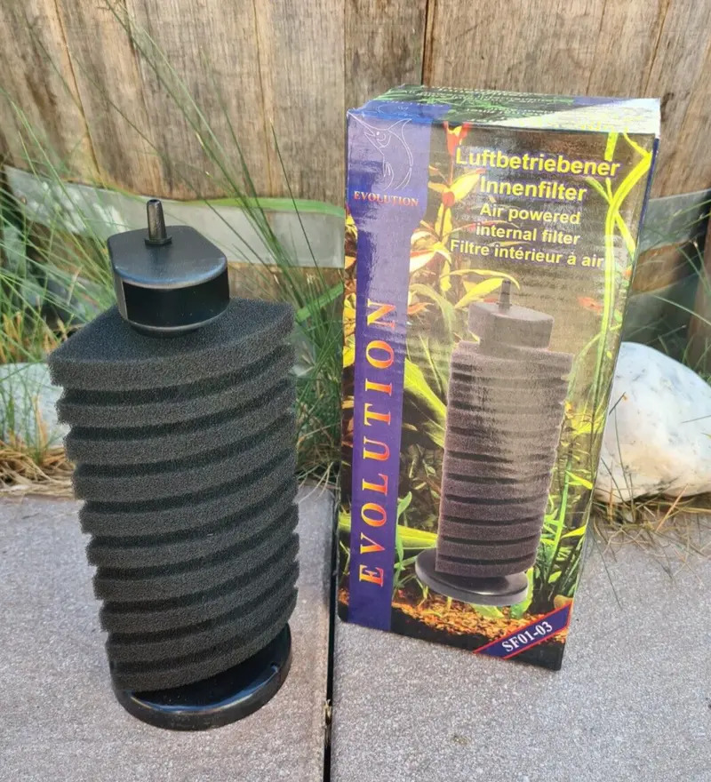 Evolution Eck Schwammfilter SF01-03 Innenfilter Filter HMF bis 60L Aquarium