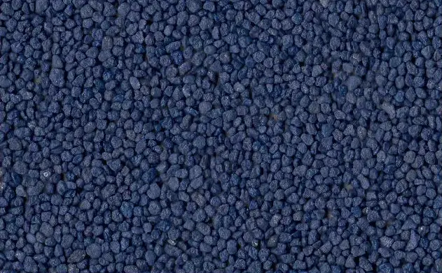 Farbkies saphirblau 2-4 mm 5 kg