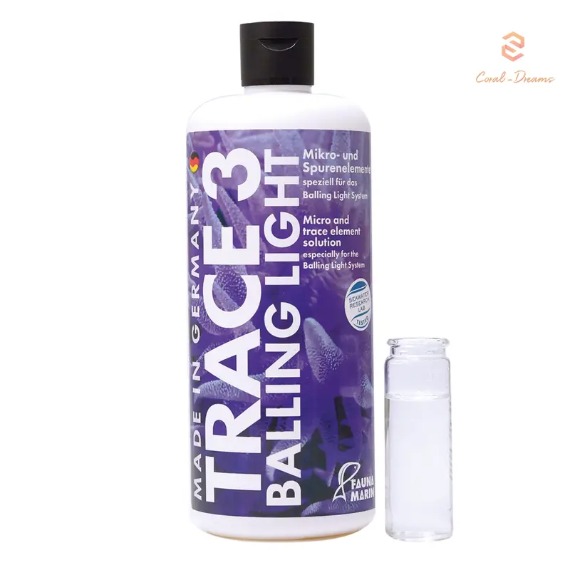 Fauna Marin Balling Light Trace 3 Health Metallic Color & Grow 500 ml