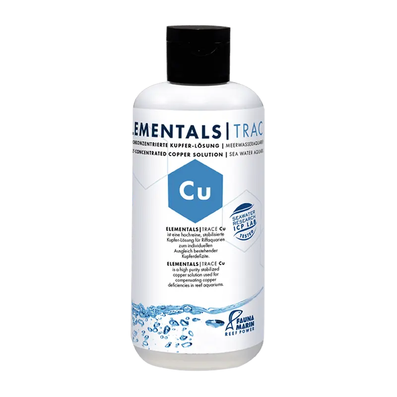 Fauna Marin Elementals Trace Cu – Kupfer 250 ml