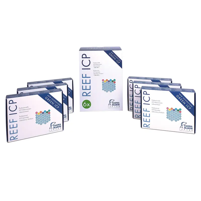 Fauna Marin Reef ICP Test – 6er Pack