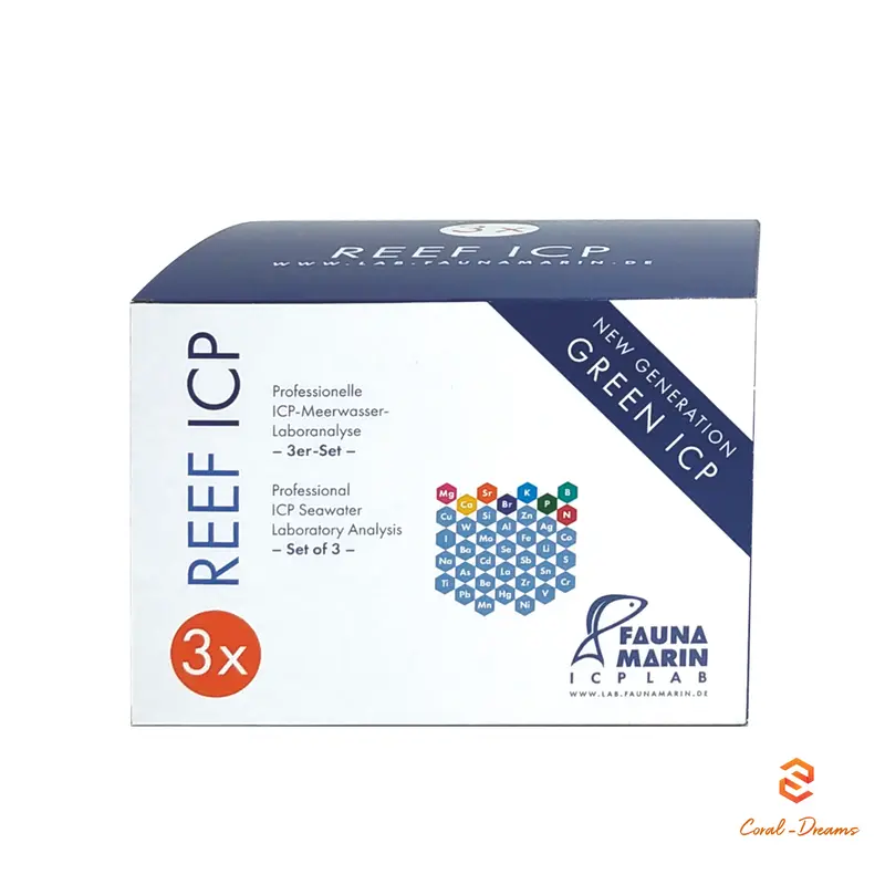 Fauna Marin Reef ICP Wasseranalyse 3er Set