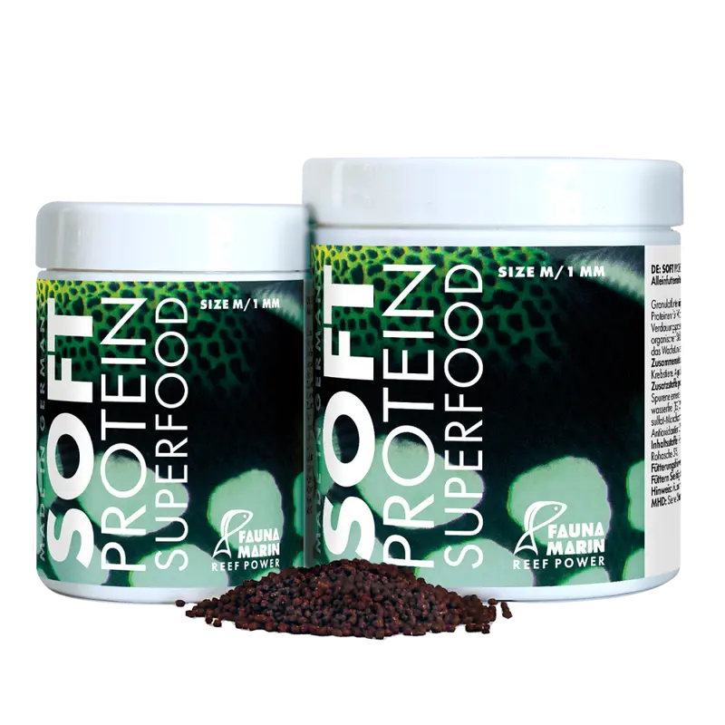 Fauna Marin Soft Protein Superfood – Softgranulat | 100 und 250 ml
