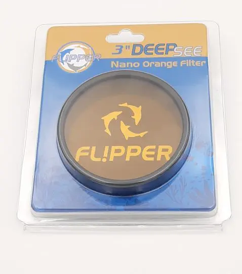 Flipper DeepSee Orangefilter – Fotofilter für DeepSee-Lupen | 3", 4" & 5"