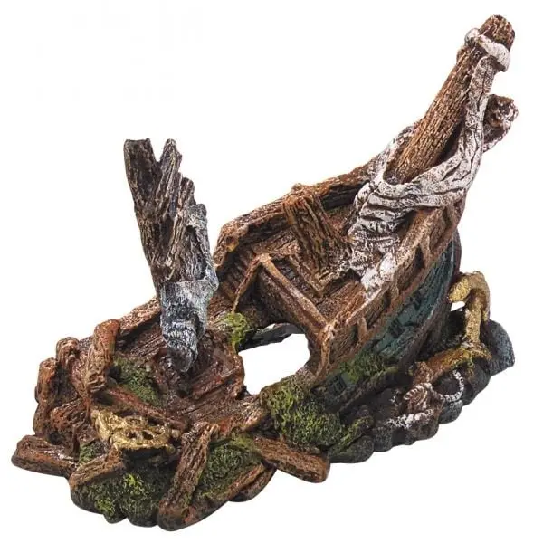 Galleon wreck - 22x11x15.5 cm