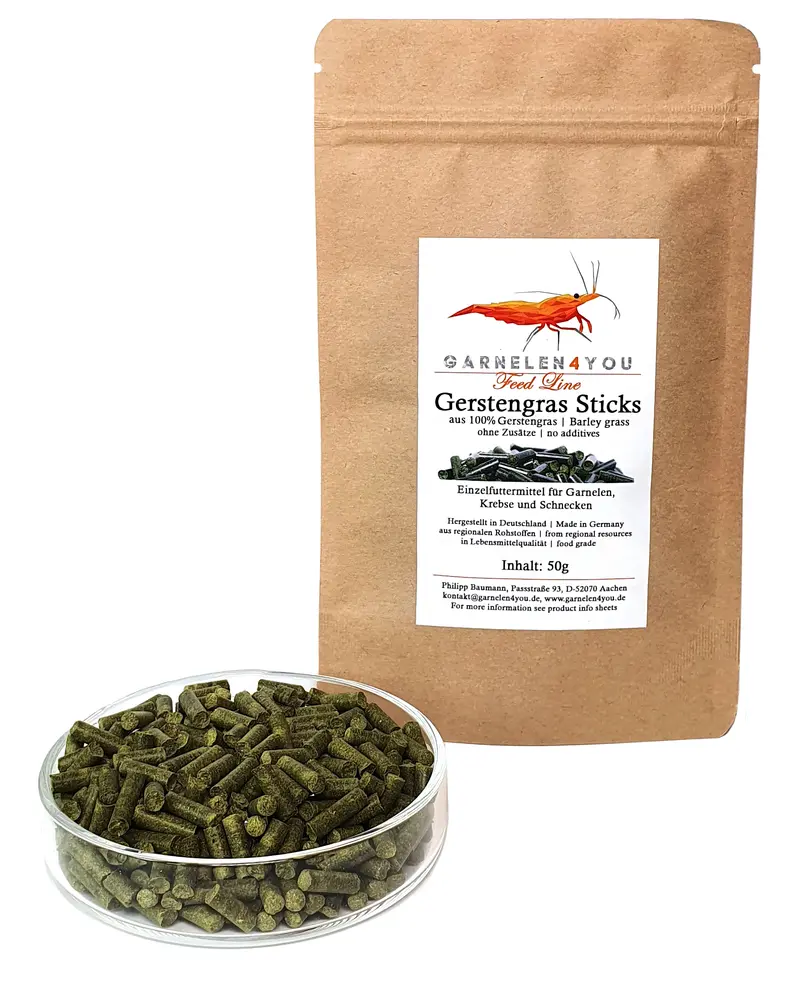 GARNELEN4YOU® Gerstengras Sticks