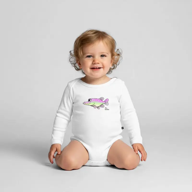 Girlie Pike - Baby Bio-Langarm-Body