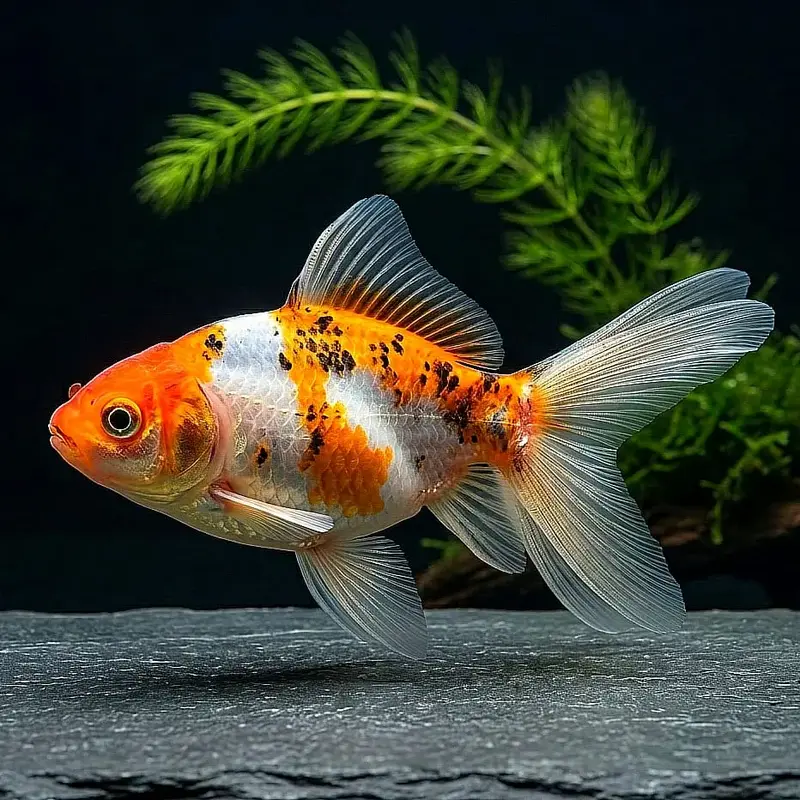 Goldfisch Shubunkin Gelb - Carassius auratus 💛