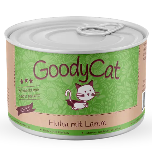 Goody Cat Adult Huhn mit Lamm, Kürbis & Tomate 180 g