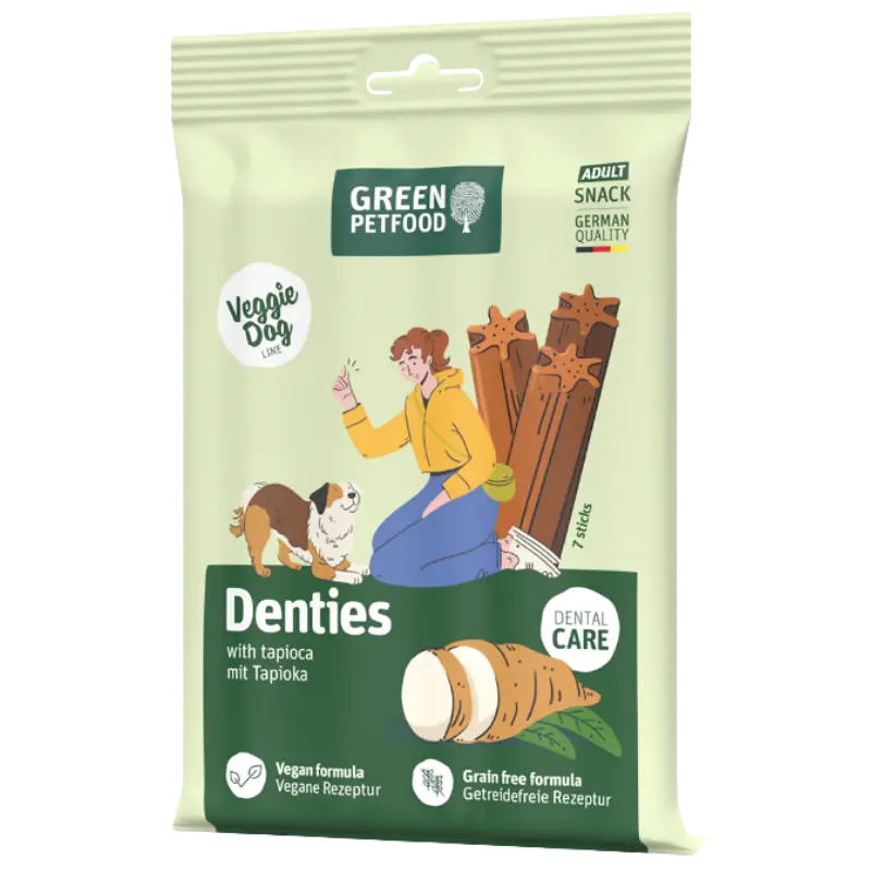 Green Petfood Denties with Tapioca 180 g