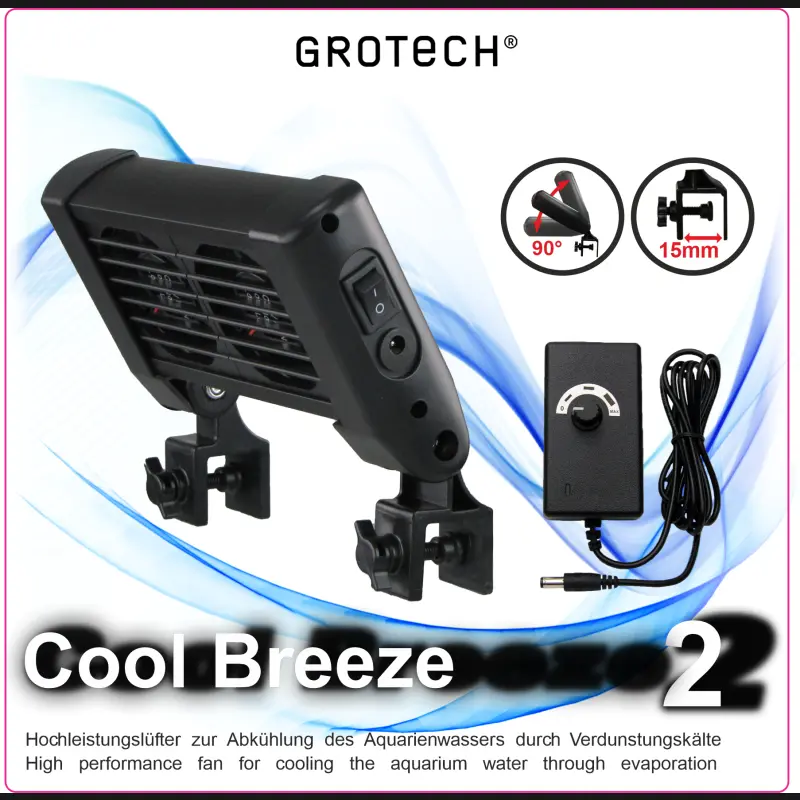 Grotech Cool Breeze 2-fach Lüfter