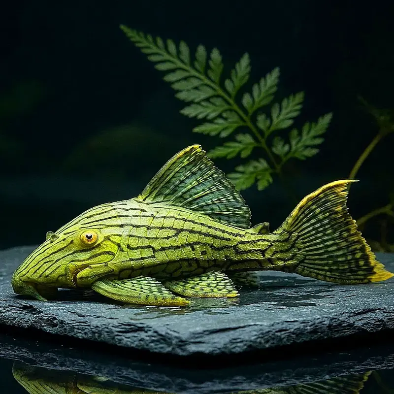 Grüner Panaque – Panaque sp. L191 💚🐟 ca. 6-8 cm