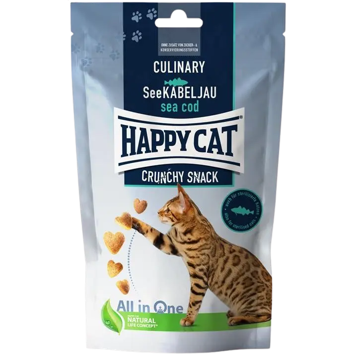 Happy Cat Culinary Crunchy See-Kabeljau 70 g