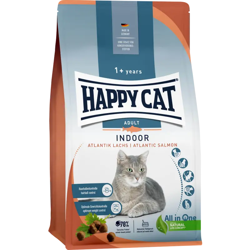 Happy Cat Indoor Atlantik Lachs