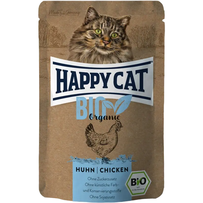Happy Cat Pouch Bio Huhn 85 g