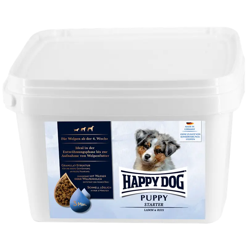 Happy Dog Puppy Starter Lamm & Reis
