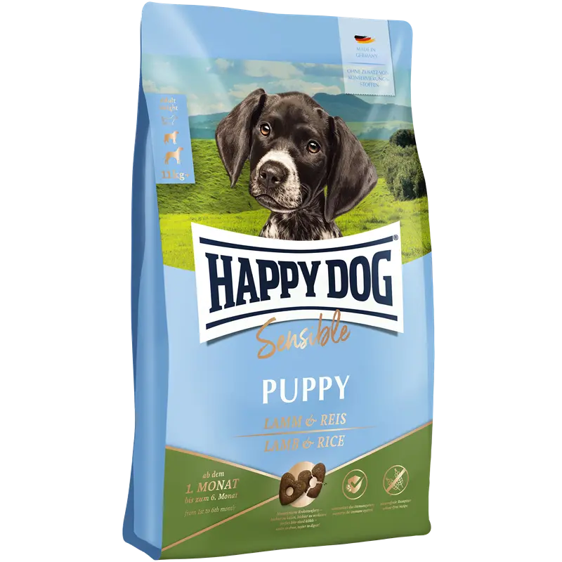 Happy Dog Sensible Puppy Lamm & Reis