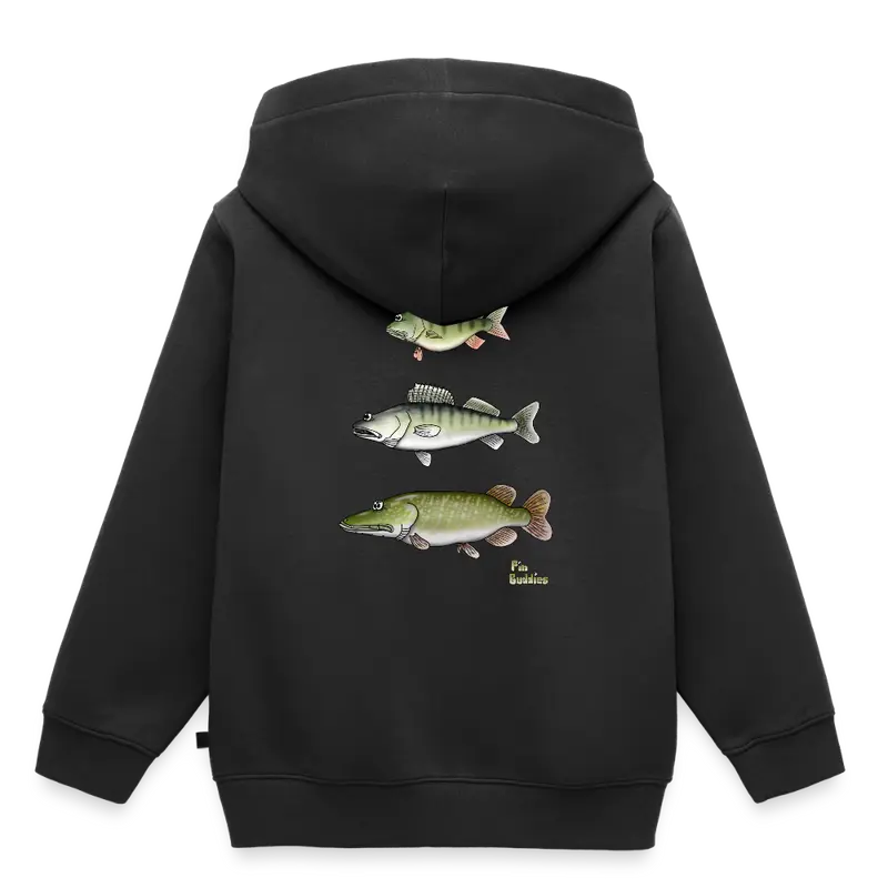 Hecht Zander Barsch Triple - Kinder und Jugendliche Premium Hoodie