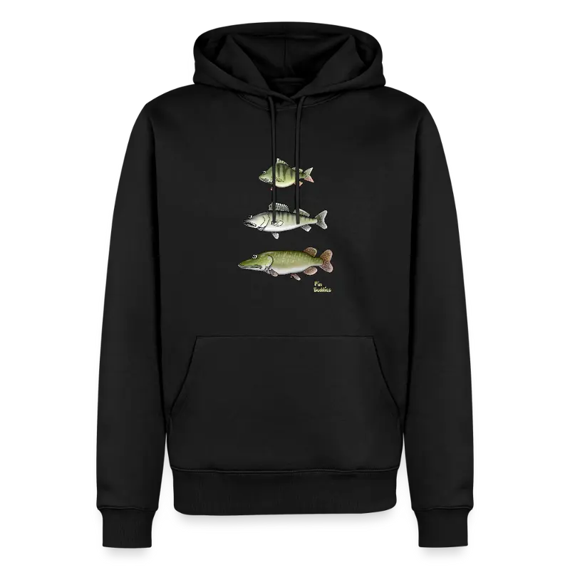 Hecht Zander Barsch Triple - Männer Hoodie
