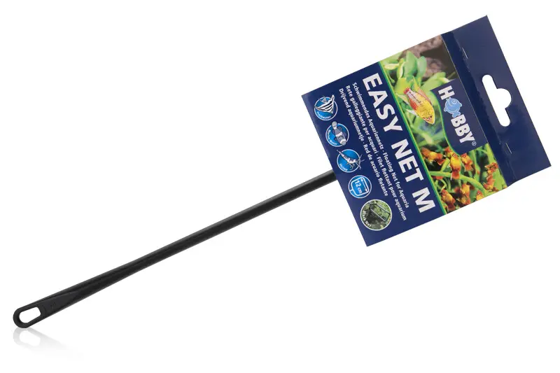 Hobby Easy Net M - schwimmendes Fischfangnetz 12cm schwarz Fangnetz TOP