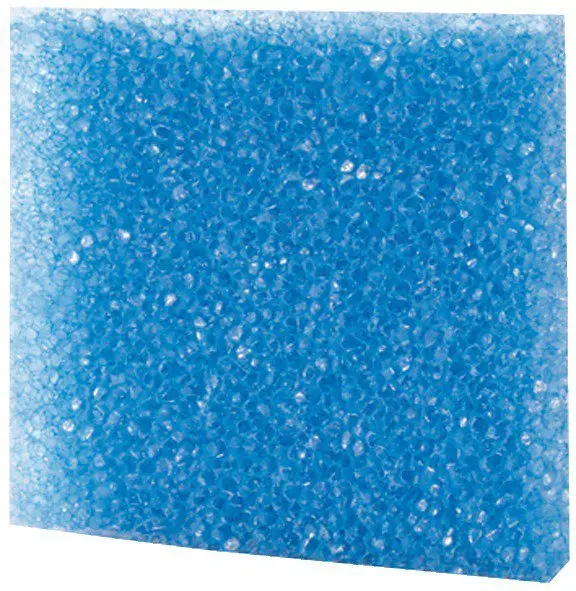 Hobby Filtermatte grob 50x50x2cm Mattenfilter HMF blau Aquarium Teich