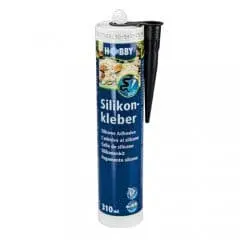 Hobby Silikonkleber für Aquarien – transparent oder schwarz