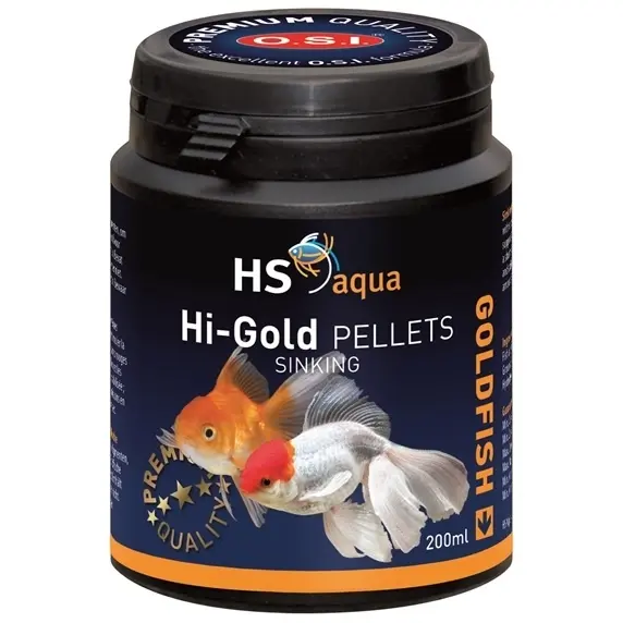 HS-aqua Hi-gold pellets