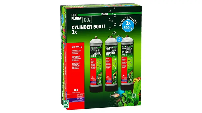 JBL PROFLORA CO2 CYLINDER 500 U 3x