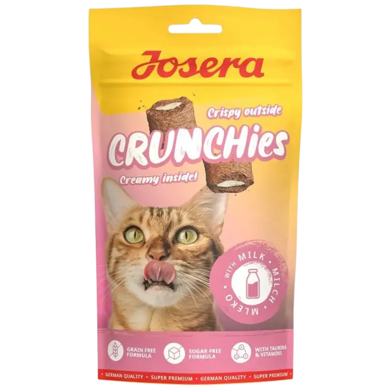 Josera Cat Snack Crunchies Milk 60 g