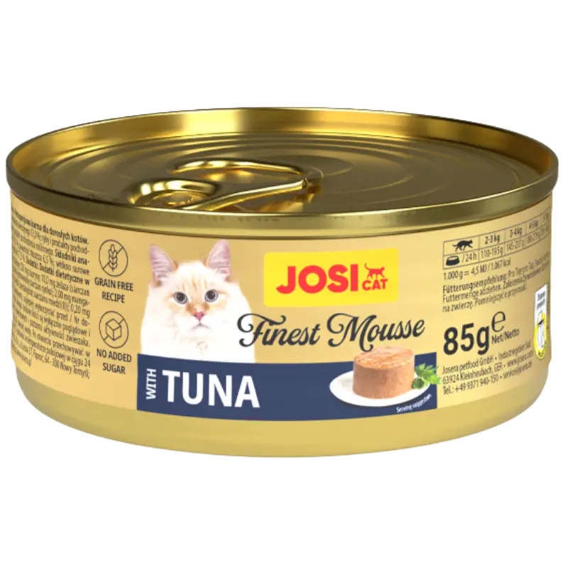 Josera JosiCat Finest Mousse with Tuna 85 g