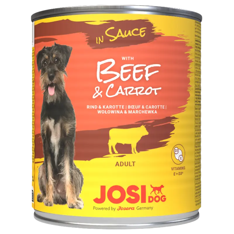 Josera JosiDog Dose Beef & Carrot in Sauce 830 g