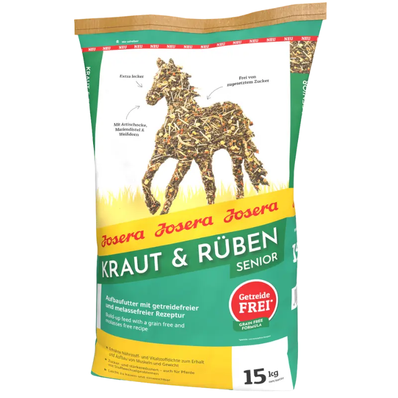 Josera Pferd Kraut & Rüben Senior