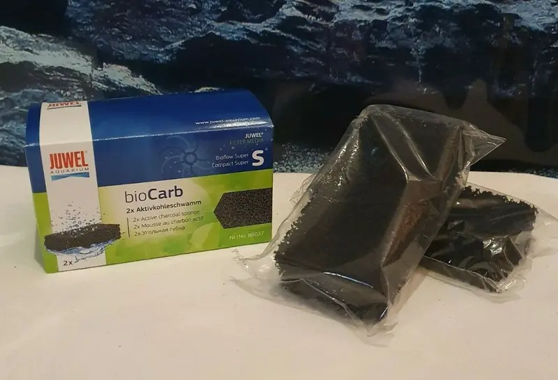 Juwel Aktivkohle Filterschwamm Bioflow Super Compact Super bioCarb S TOP