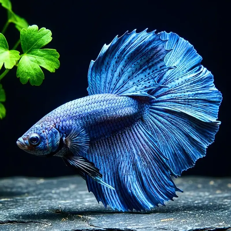 Kampffisch Grau Betta splendens – Halfmoon