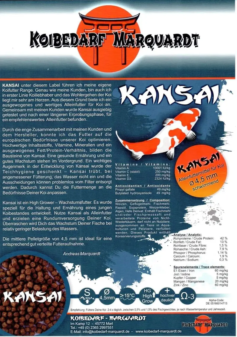 Kansai Sinkfutter
