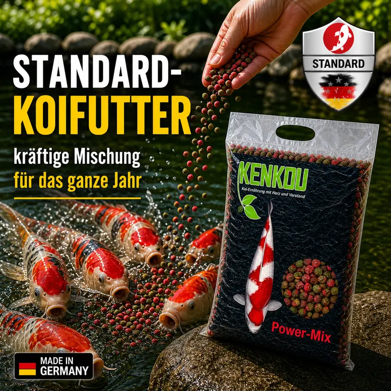 KENKOU® Power-Mix 6 mm schwimmende Pellets