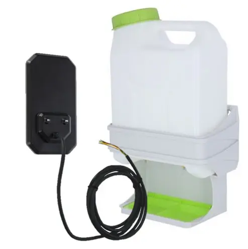 Kerbl Hühnertränke Set mit Heizung und Füllstandsensor für Smart Coop Steuerung