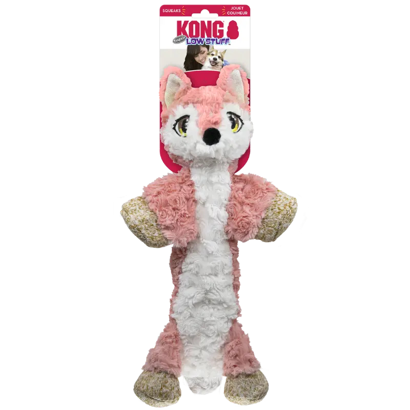 KONG Low Stuff Flopzie Fox