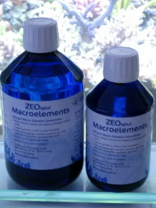 Korallenzucht Zeospur Macroelements