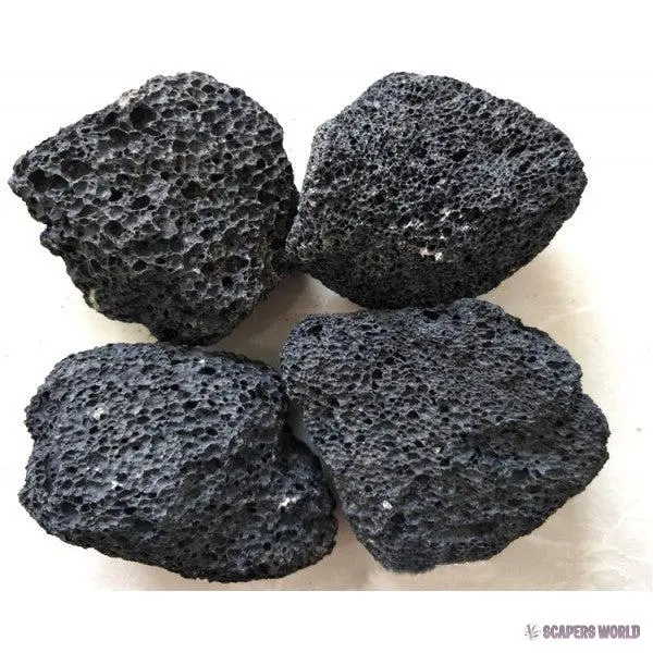 Lava Black - Schwarze Lava je Kg