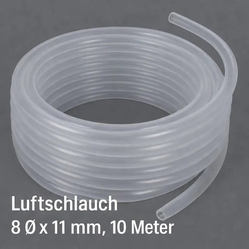Luftschlauch Profi 8 Ø x 11 mm 10 Meter