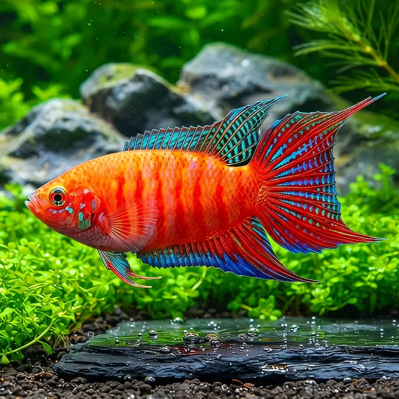 Macropodus opercularis (Paradiesfisch) Gurami