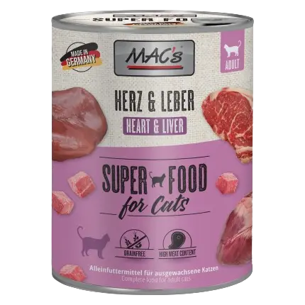 MAC's Cat Herz & Leber 800 g