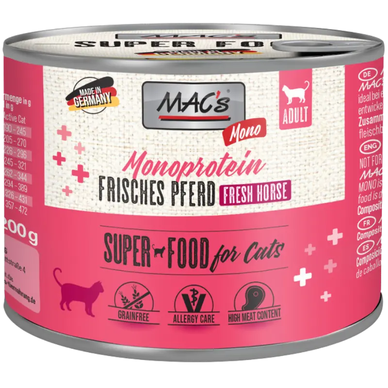 MAC's Cat Mono Frisches Pferd 200 g