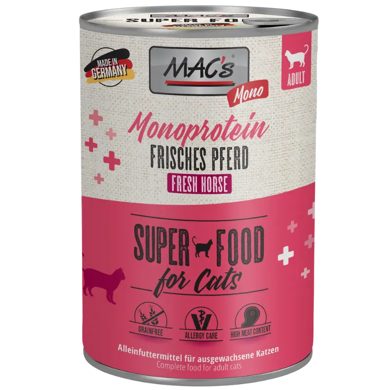 MAC's Cat Monoprotein Pferd 400 g