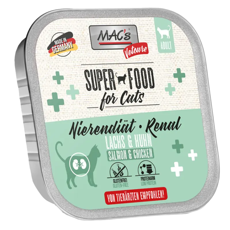 MAC's Cat Vetcare Lachs & Huhn Nierendiät 100 g