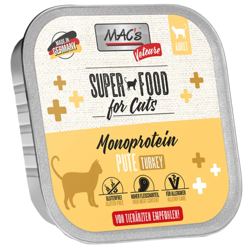 MAC's Cat Vetcare Mono Pute 100 g