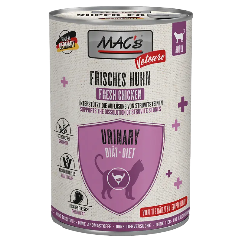 MAC's Cat Vetcare Urinary Huhn 400 g