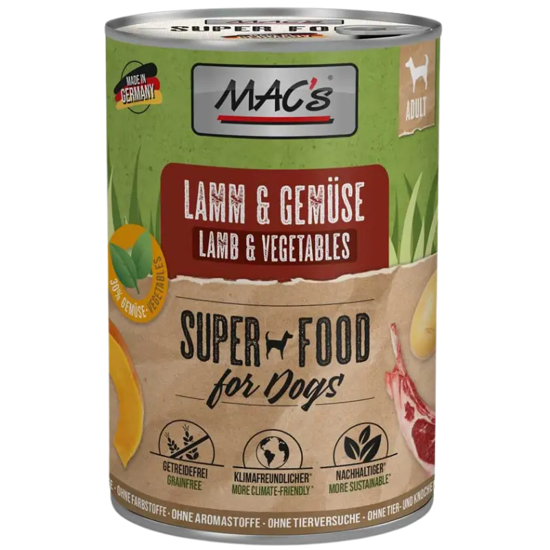 MAC's Dog Lamm & Gemüse 400 g