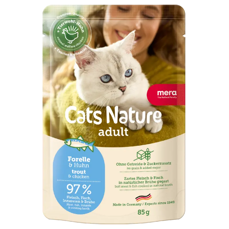 Mera Cat Nature Adult Forelle 85 g